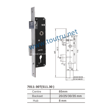 Keyless sliding door hook lock